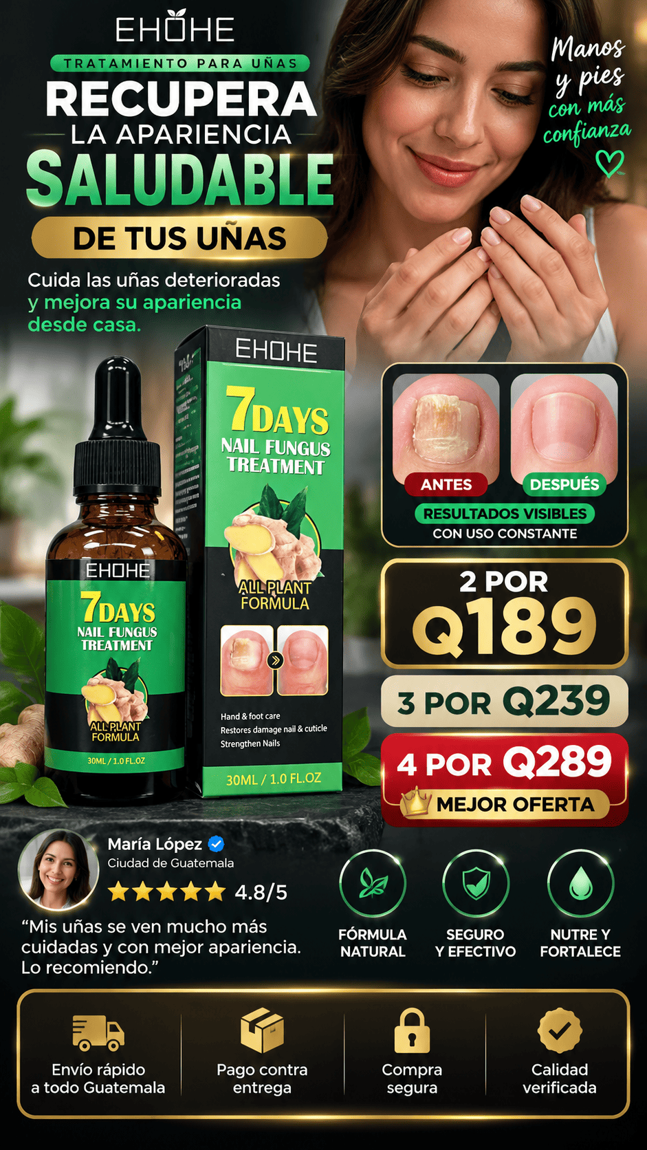 GOTAS PARA HONGOS 7 DIAS